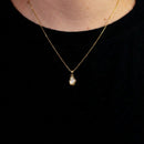 Conjunto Dourado Pedra Branca Orgânica