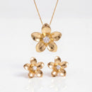 Kit Flor Dourada Cristal